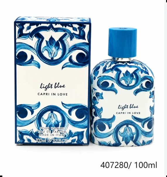 Parfums de Luxe 100ml – Série Eau de Parfum Homme et Femme – Fragrance Classique Blue Amulet Speed L
