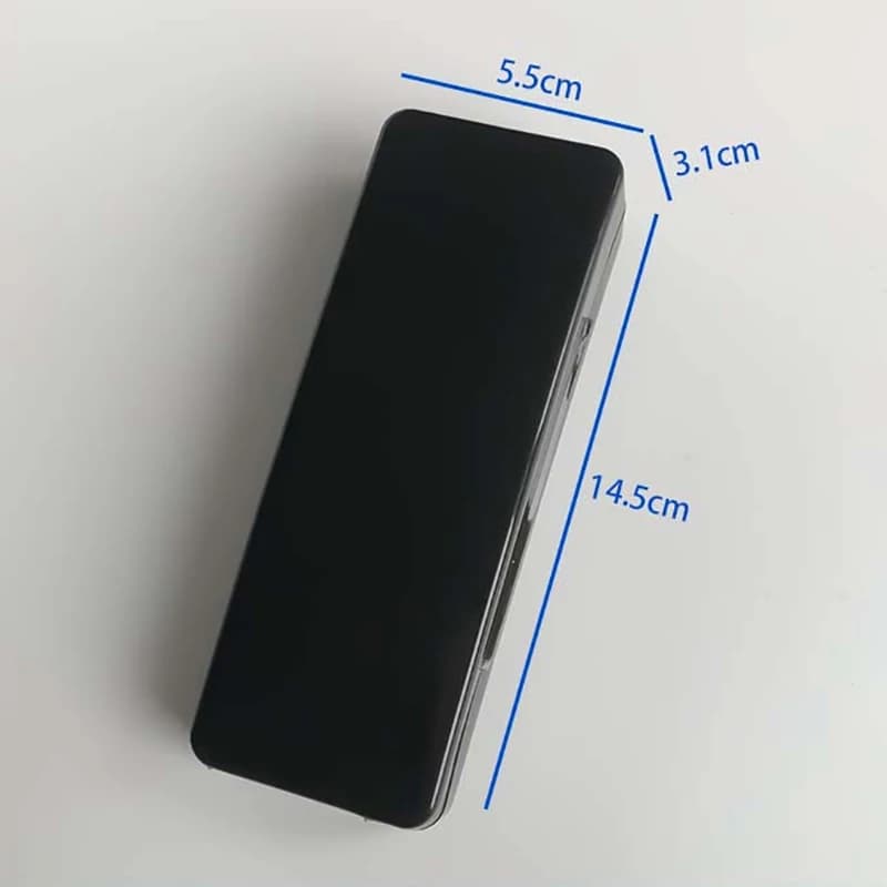 Boîte de rangement universelle pour rasoir pour hommes, boîte à poignée, boîtier en plastique entièr