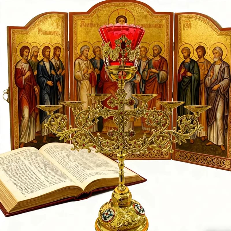 Nouveaux bougeoirs dorés églises sacraments religieux églises de jésus orthodoxes orientales article