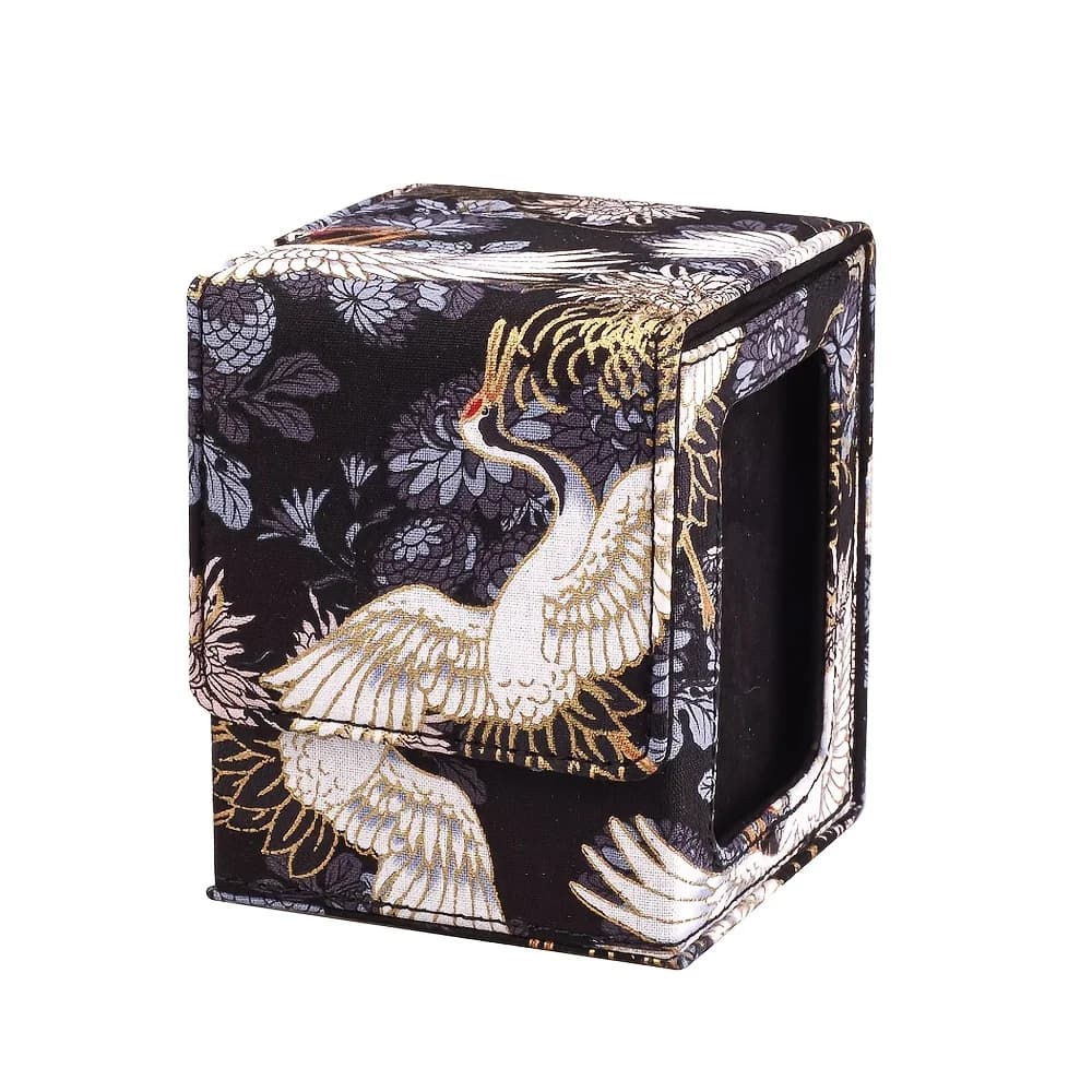 Porte-cartes en tissu pour plus de 100 cartes, présentoir cassette, série Wave, adapté pour boîte de
