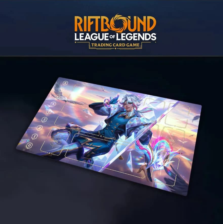 600*350*2mm jeu d'anime League of Legends LOL TCG accessoire de jeu bricolage carte tapis de jeu Jin