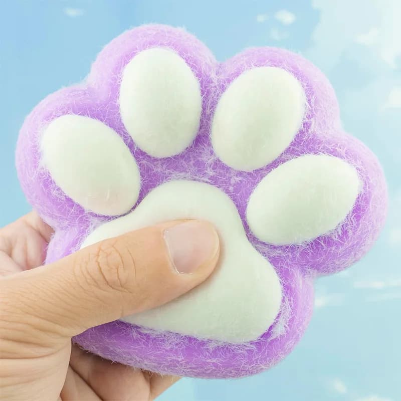 TABA – patte de chat Squishy mignonne, 12CM, faite à la main, grande taille, jouets à presser doux p