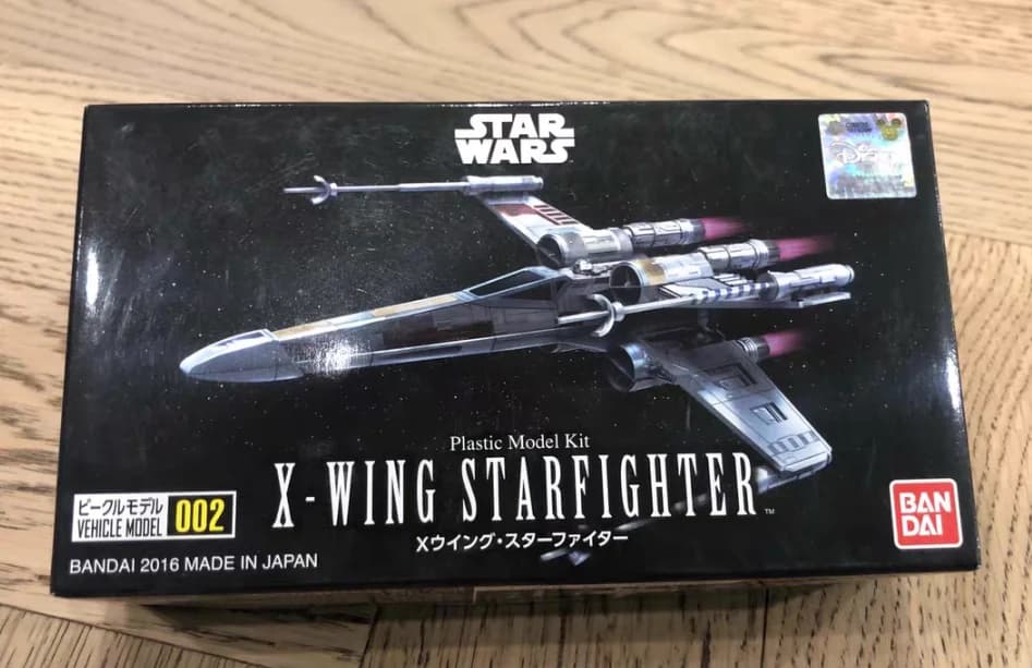 Bandai Original STAR WARS Anime X-WING STARFIGHTER figurines miniatures modèle à collectionner ornem