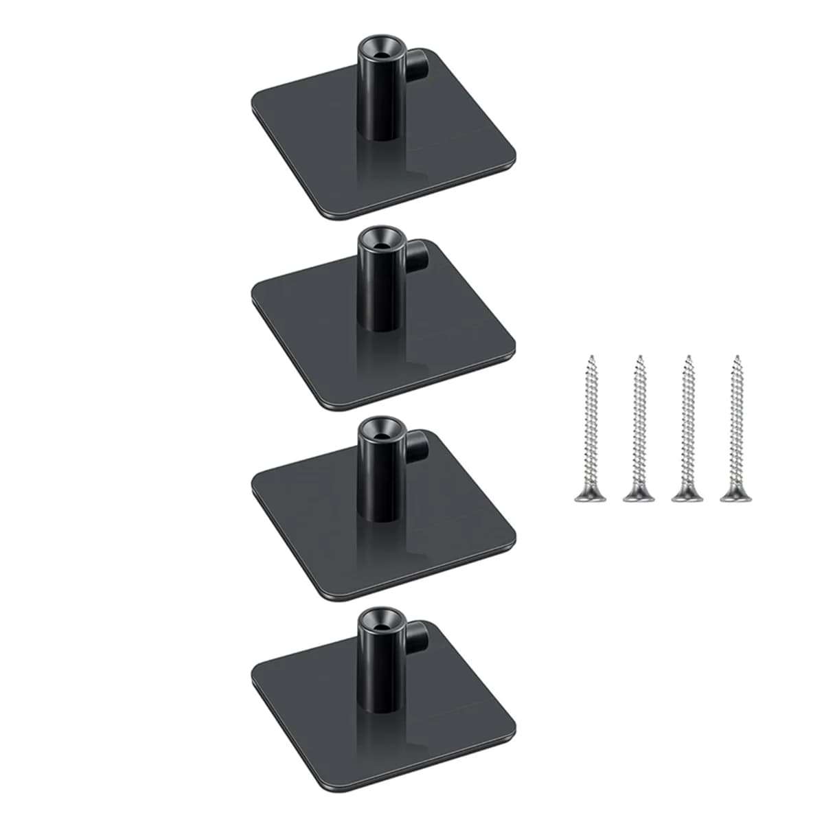 Supports d'accessoire de rêve de centre commercial, lot de 4, crochets pour aide à la cuisine
