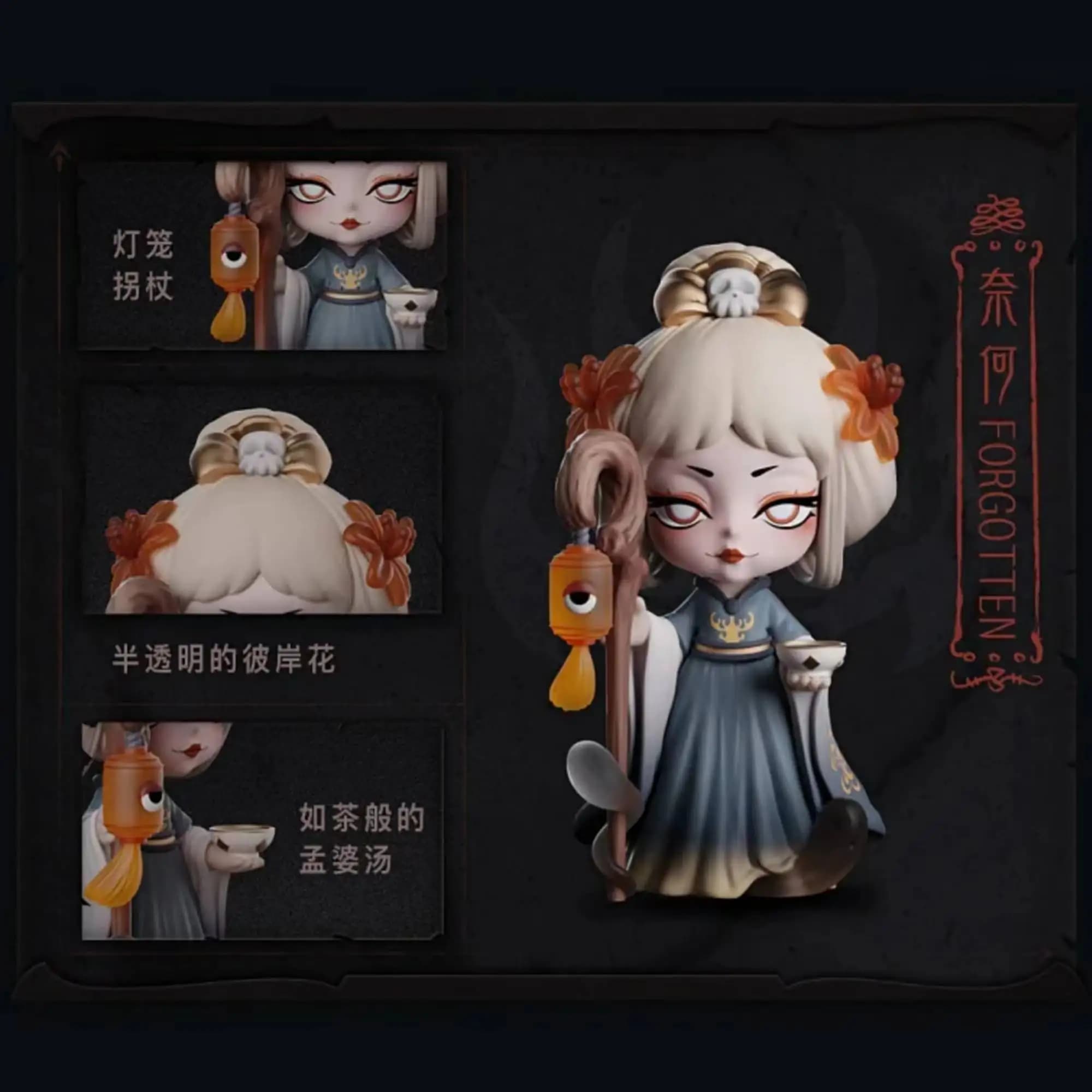 Kayla'X Dark Fairy Tale Serie Blind Box Figurine Kawaii Modèle Poupée Rare Ornement de Bureau Décora