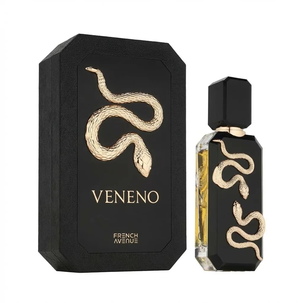 Parfum longue durée Veneno Bianco, fragrance épicée ambrée Veneno Scarlet, parfum naturel romantique