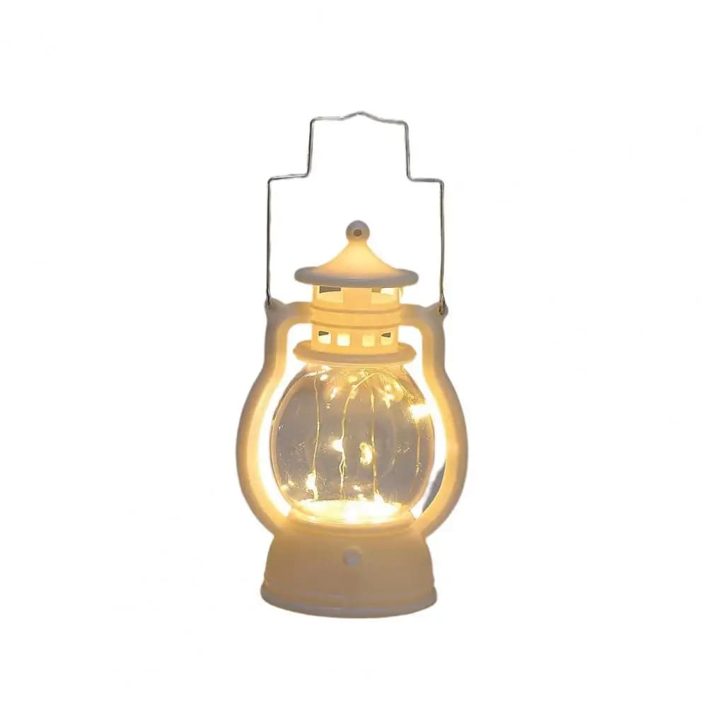 Lanterne rétro LED lampe à bougie lumière douce décorative Portable Vintage lampe électrique de noël