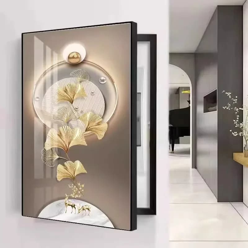 Boîte de compteur électrique verticale Non perforée de grande taille, peinture décorative, boîte de 