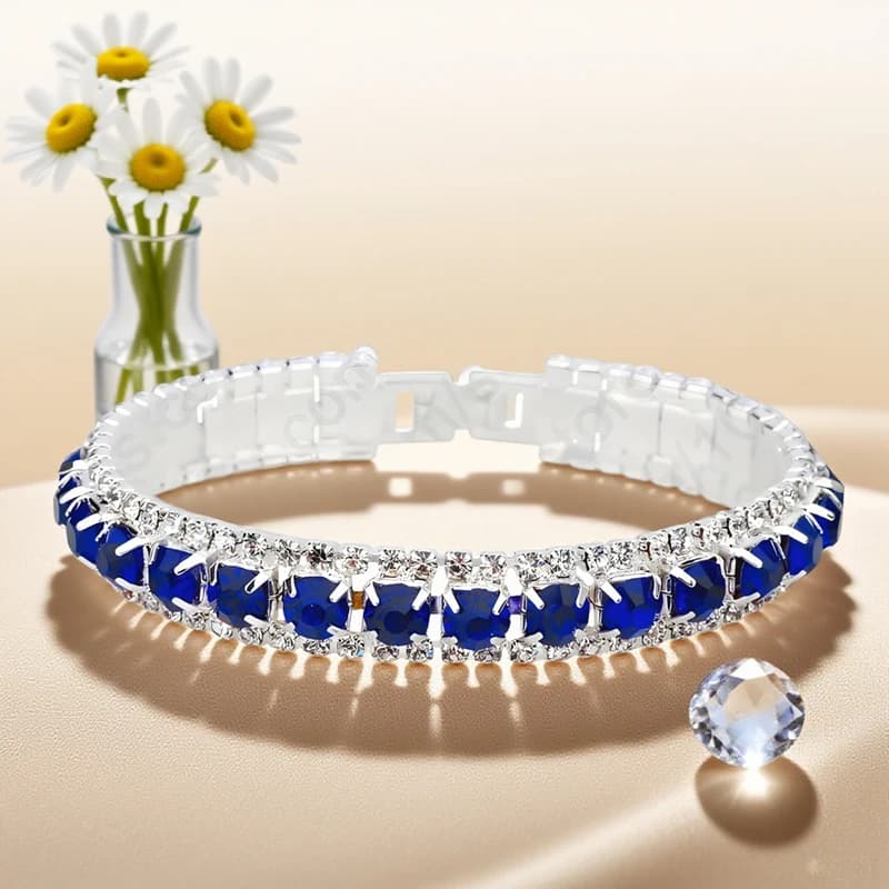 Cadeaux de Noël!! Nouveauté 925 bijoux en argent Sterling bracelets et bracelets en Zircon cubique p