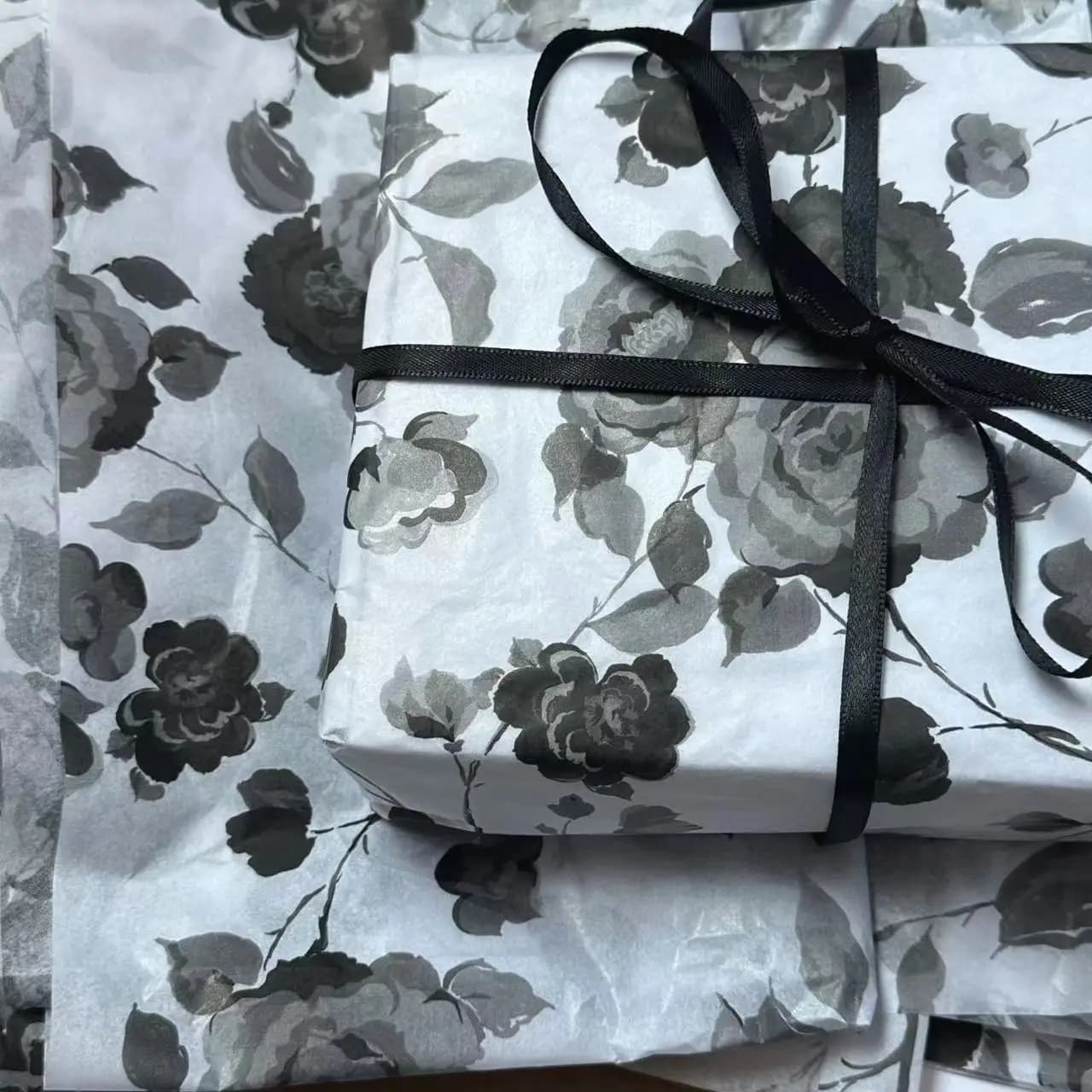 Feuilles d'emballage cadeau en papier de soie à nœud papillon de haute qualité, papier d'art décorat