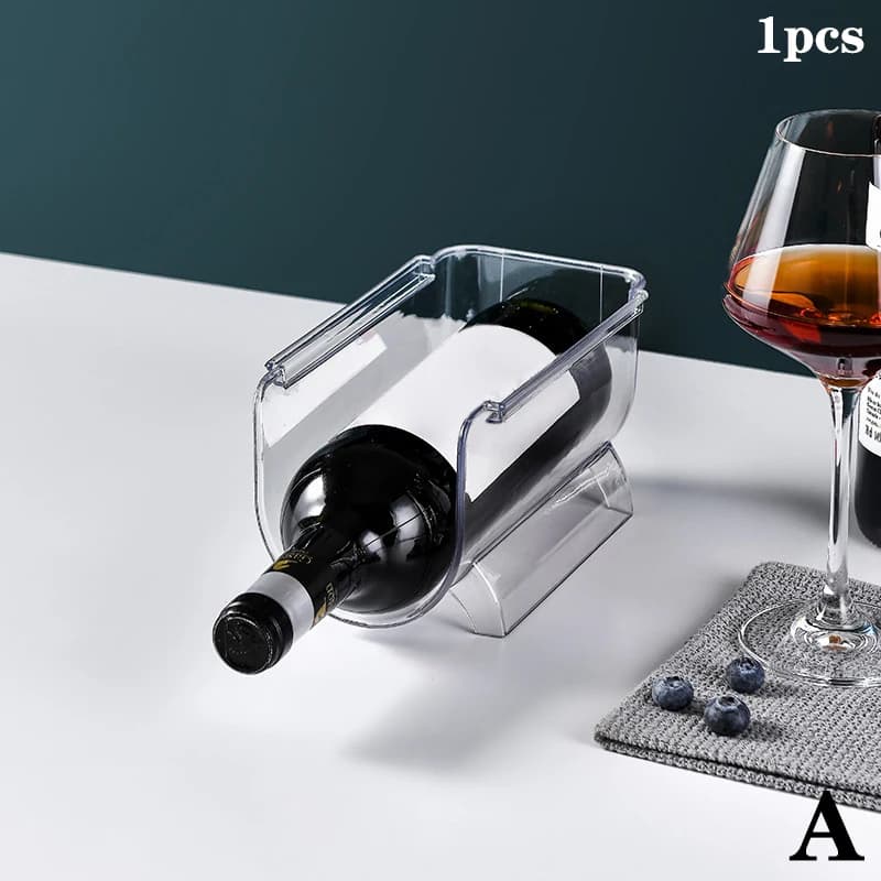 Support de stockage de vin empilable, porte-bouteille de vin, armoire de réfrigérateur, support de c