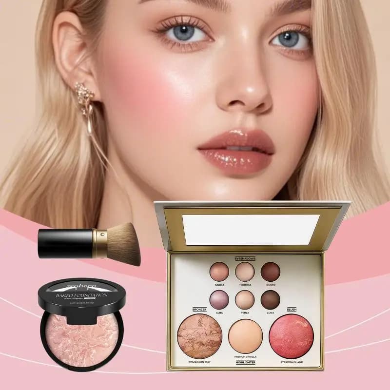 Ensemble de plateaux à maquillage 02 #   Boîte de maquillage multifonctionnelle pour outils de beaut