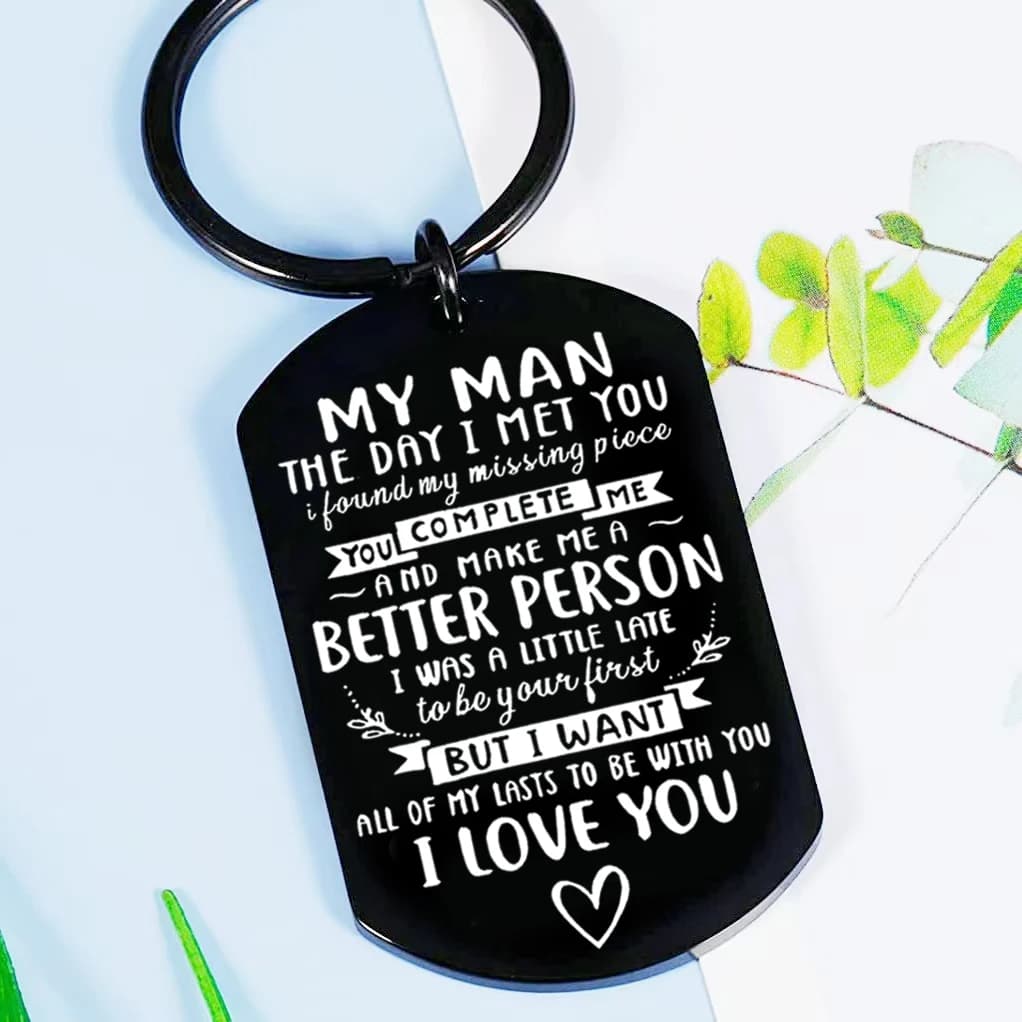 Anniversaire noël pour petit ami mari saint valentin anniversaire je t'aime cadeaux pour lui hommes 