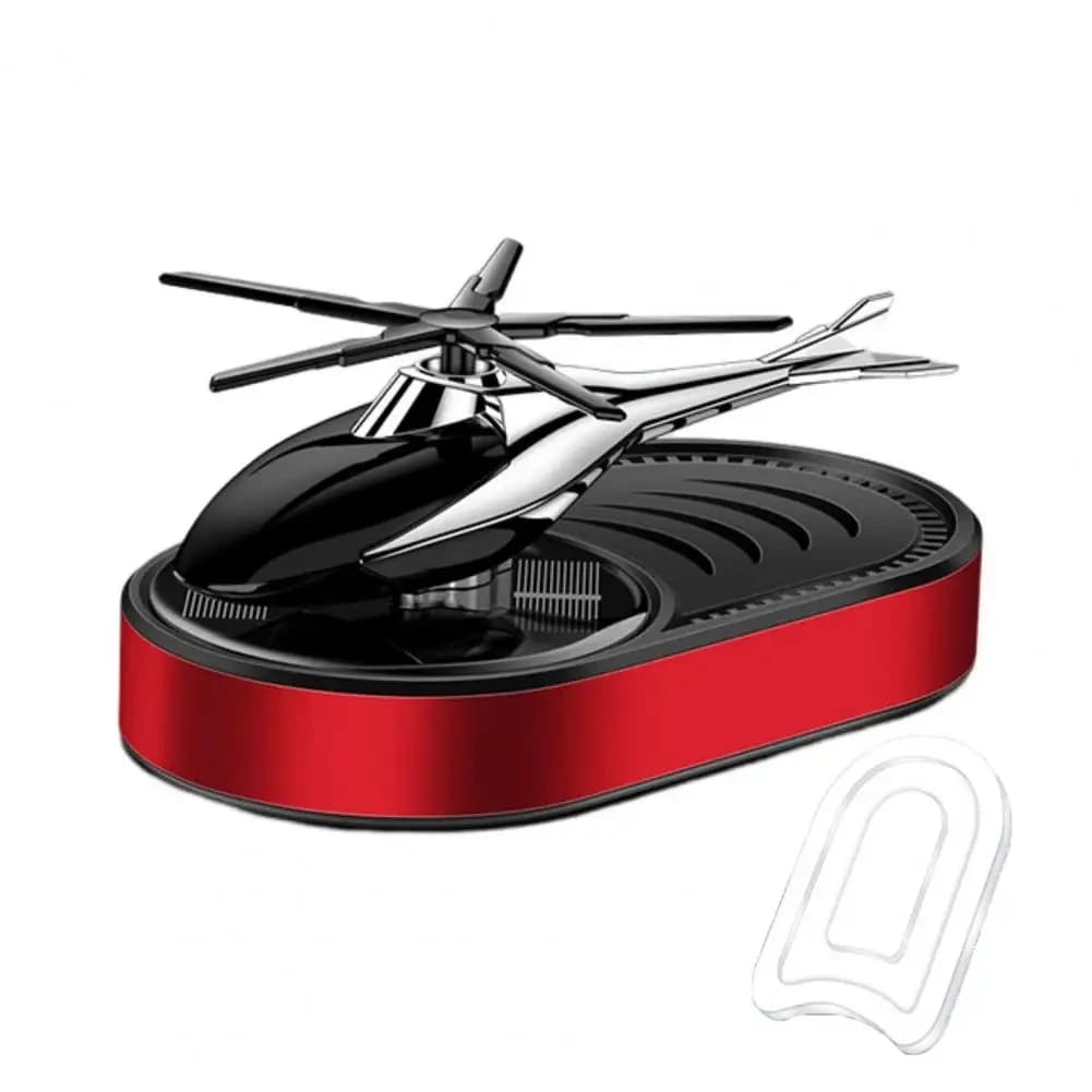 Désodorisant solaire pour avion de voiture, diffuseur de parfum d'hélicoptère, décoration de voiture