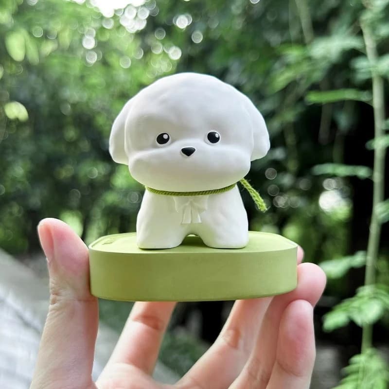 CA 1 pièce, nouveau diffuseur d'aromathérapie en forme de chiot mignon et dynamique, parfait pour la