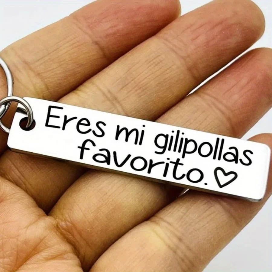 Porte-clés drôle espagnol Espanol Eres Mi préféré, cadeau pour petit ami, mari, frère, El Esposo, No