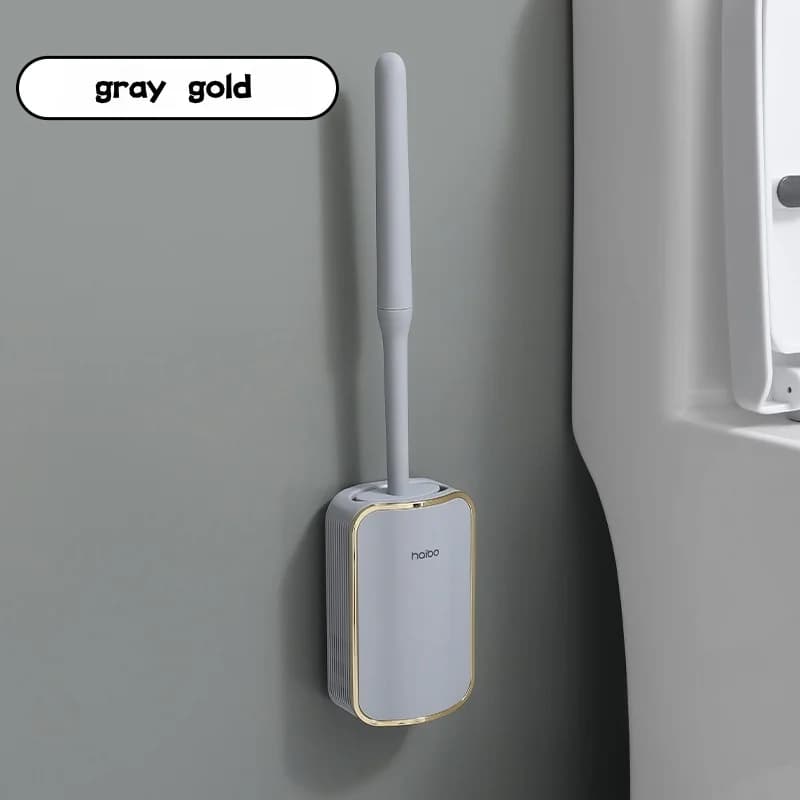 Brosse de toilette de luxe, salle de bains, montage mural, outil de nettoyage à vidange rapide, bros