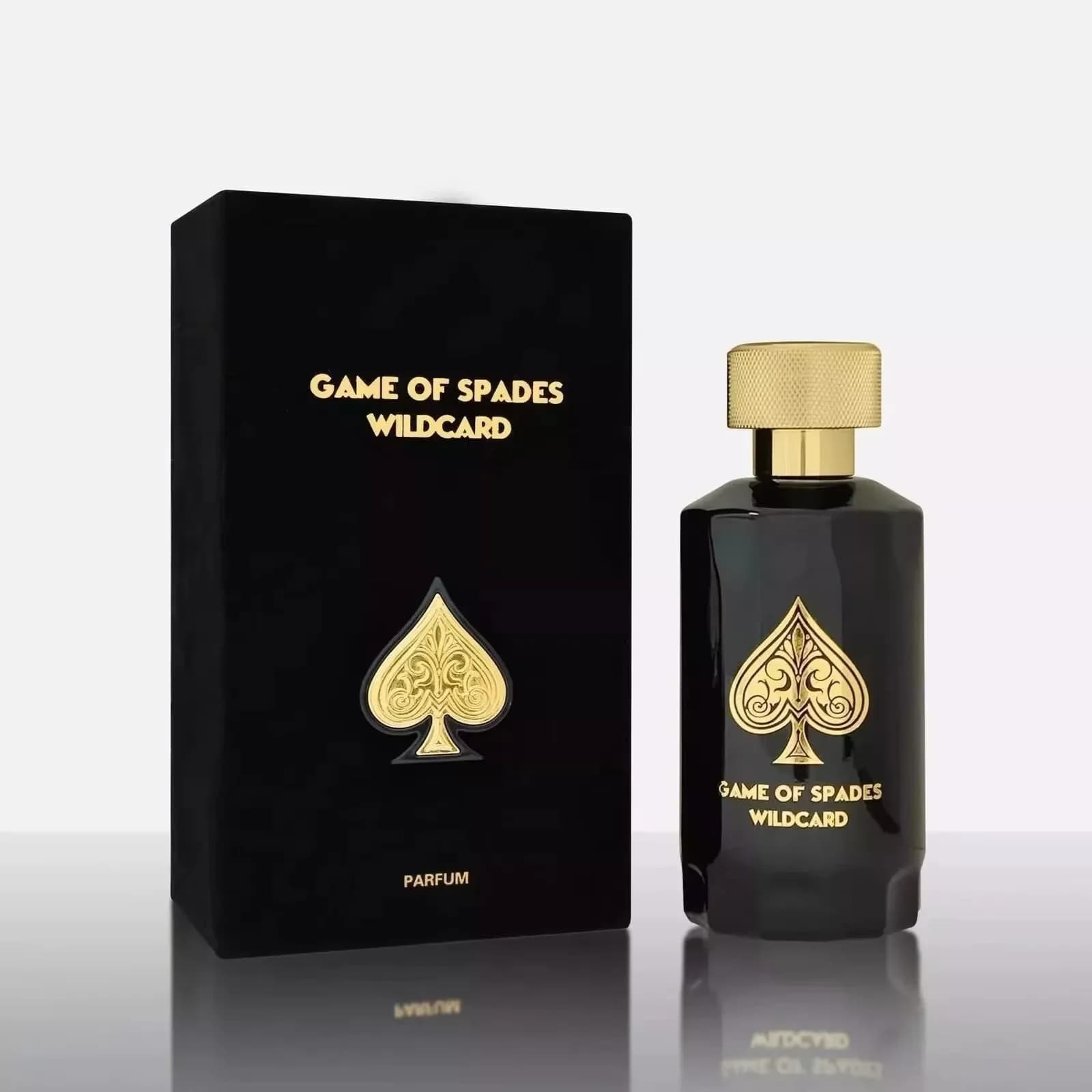 Parfum Blue Spade Design pour homme, fragrance boisée fraîche et longue tenue, idéal pour un usage q