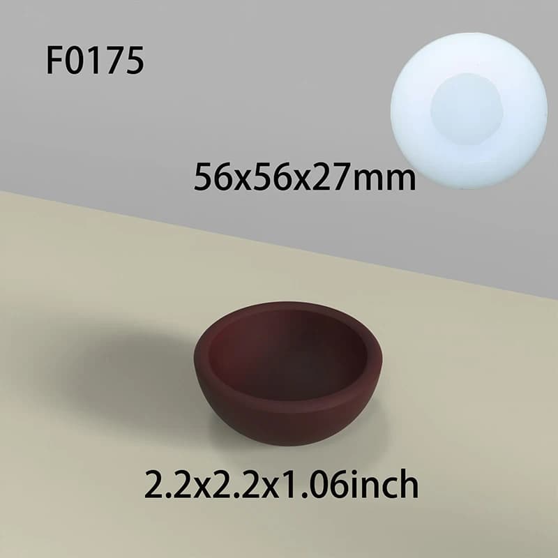 Moules en silicone pour brûleurs d'huiles essentielles, lampes à huile d'aromathérapie, bougeoirs et