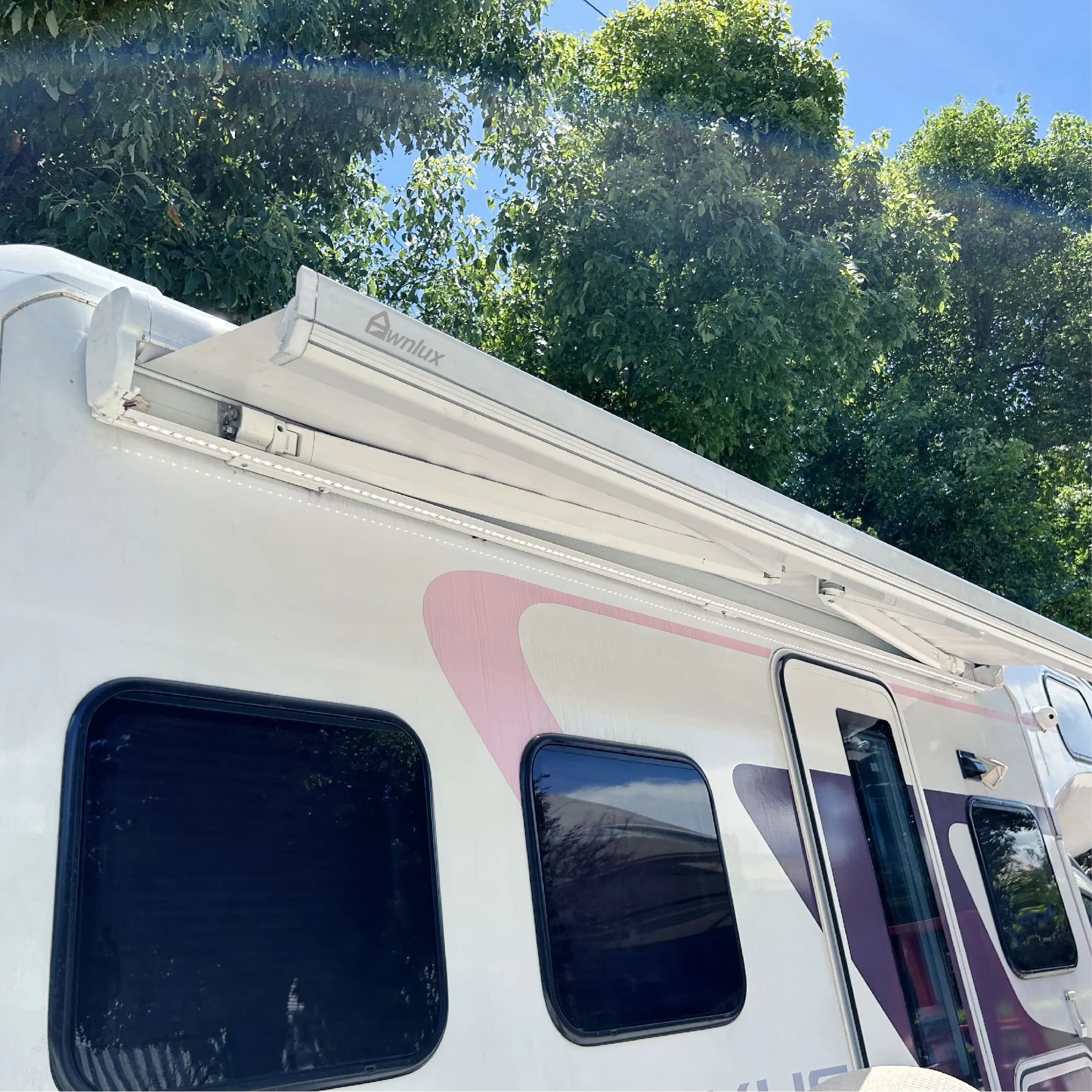 Auvent électrique pour caravane, auvent touristique, auvent pour camping-car, accessoires pour campi