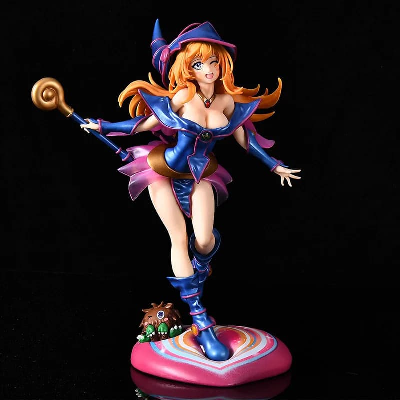 Figurine de collection Yu Gi Oh Dark Magician Girl avec Kuriboh, jouets modèles d'anime, cadeaux pou