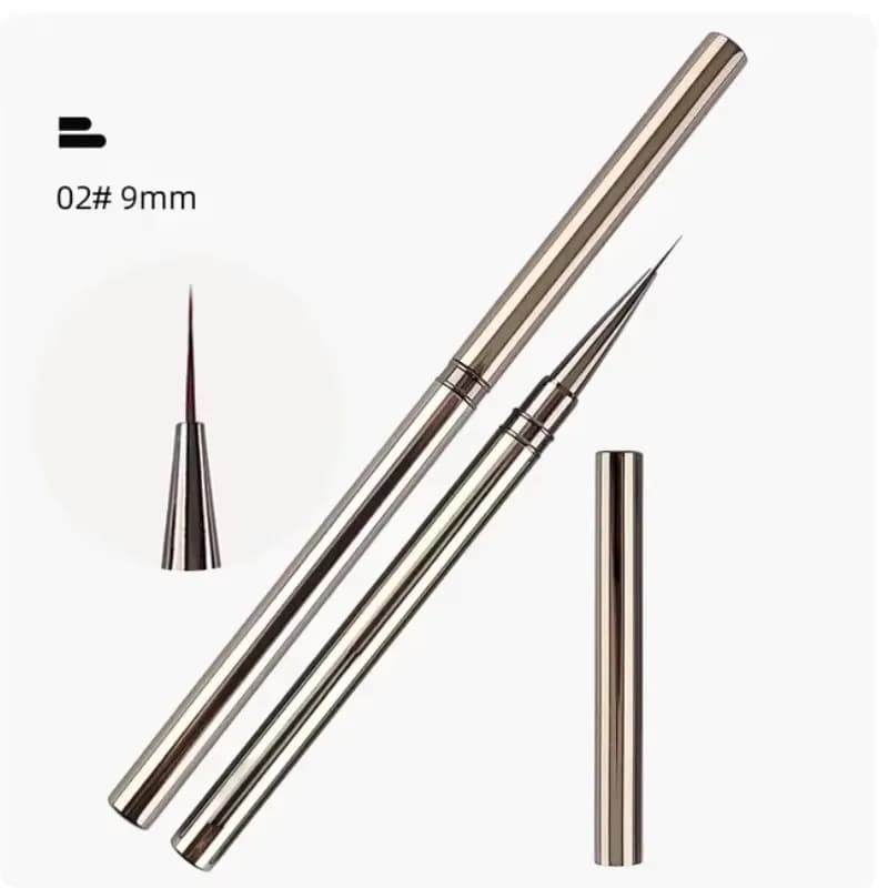 Stylo de photothérapie pour colle à ongles, brosse pour Gel UV, acrylique, peinture pour Nail Art, d