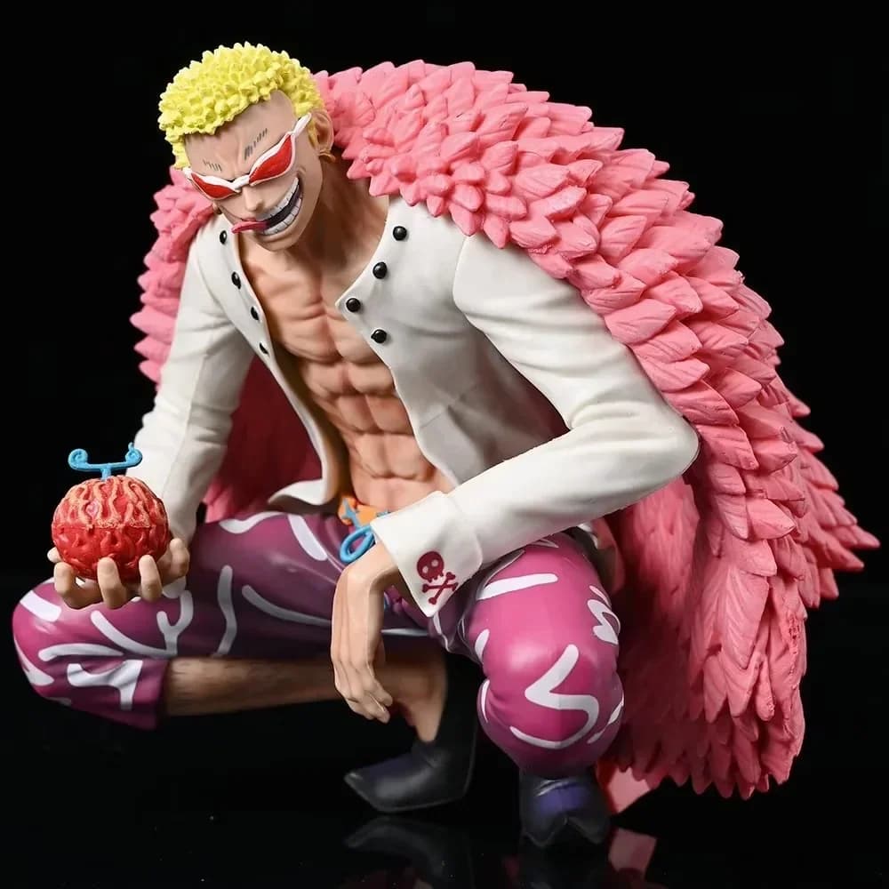 Anime une pièce Dressrosa Donquixote Doflamingo GK PVC figurine jeu Statue modèle à collectionner en