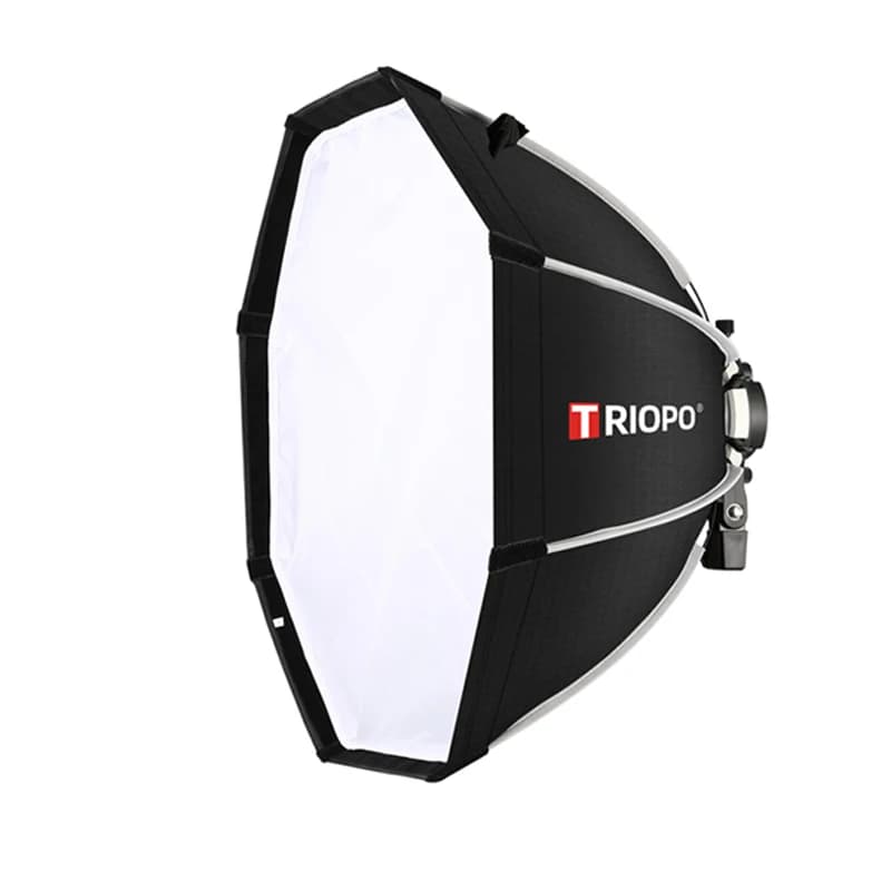 Boîte à lumière octogonale TRIOPO KX 65CM, nouvelle génération, pour flash Godox AD200 V1, accessoir