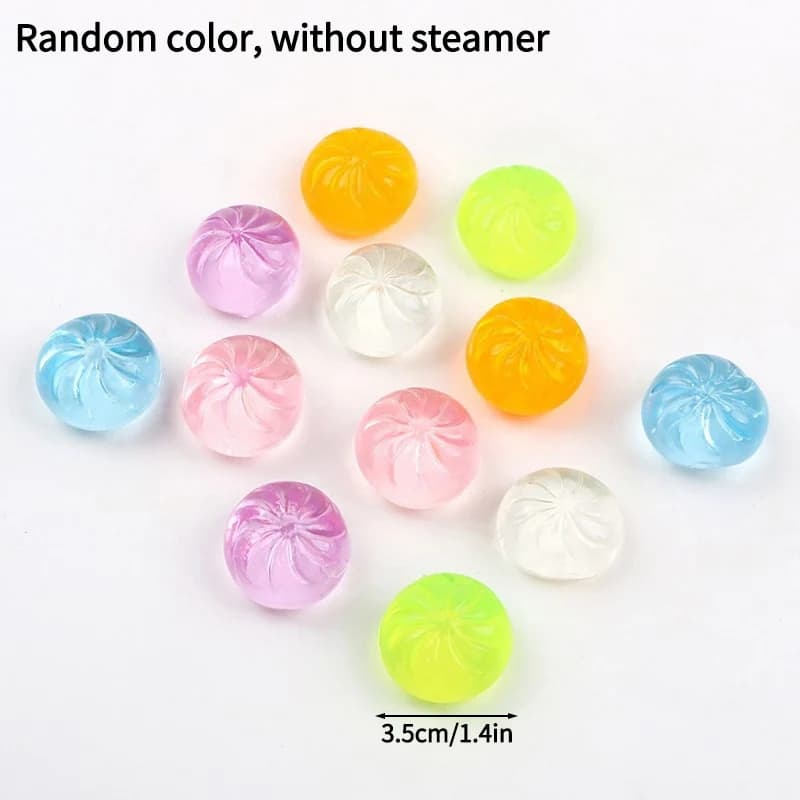 Jouet sensoriel Squishy en forme de boulette mystère, cadeaux de fête, ornements, boule Squishy myst