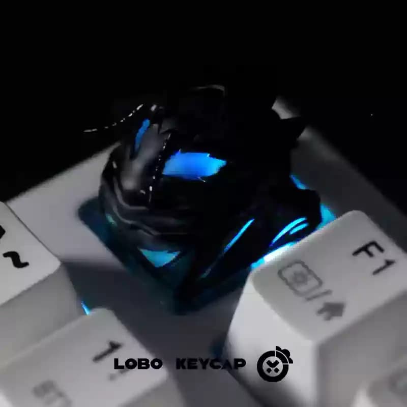 Capuchons de touches thème de nivellement Solo, 1 pièce, profil Cherry R4 en résine, clavier mécaniq