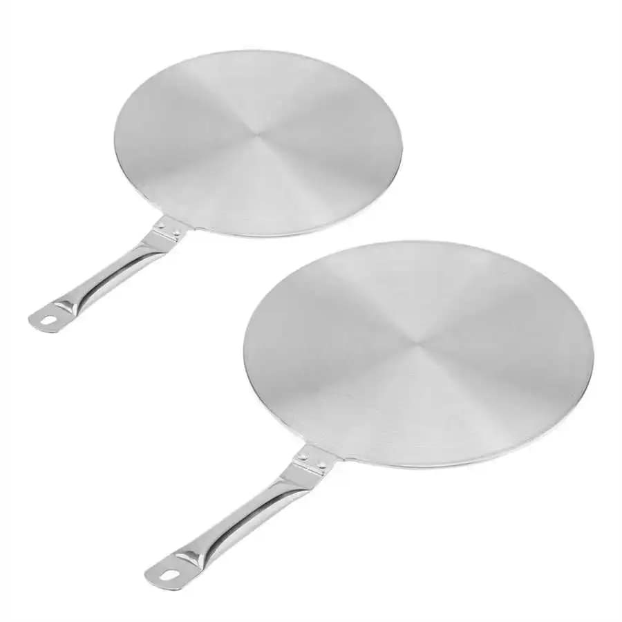 Convertisseur de diffuseur de chaleur en acier inoxydable, plaques de conduction de chaleur pour cui