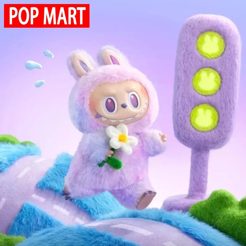 Poupée Labubu - 100% authentique, couleur macaron, C'est le cadeau idéal pour les enfants, la famill