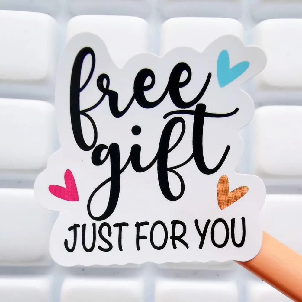 Étiquettes autocollantes juste pour vous gratuites, 120 pièces, cadeau de remerciement pour petites 