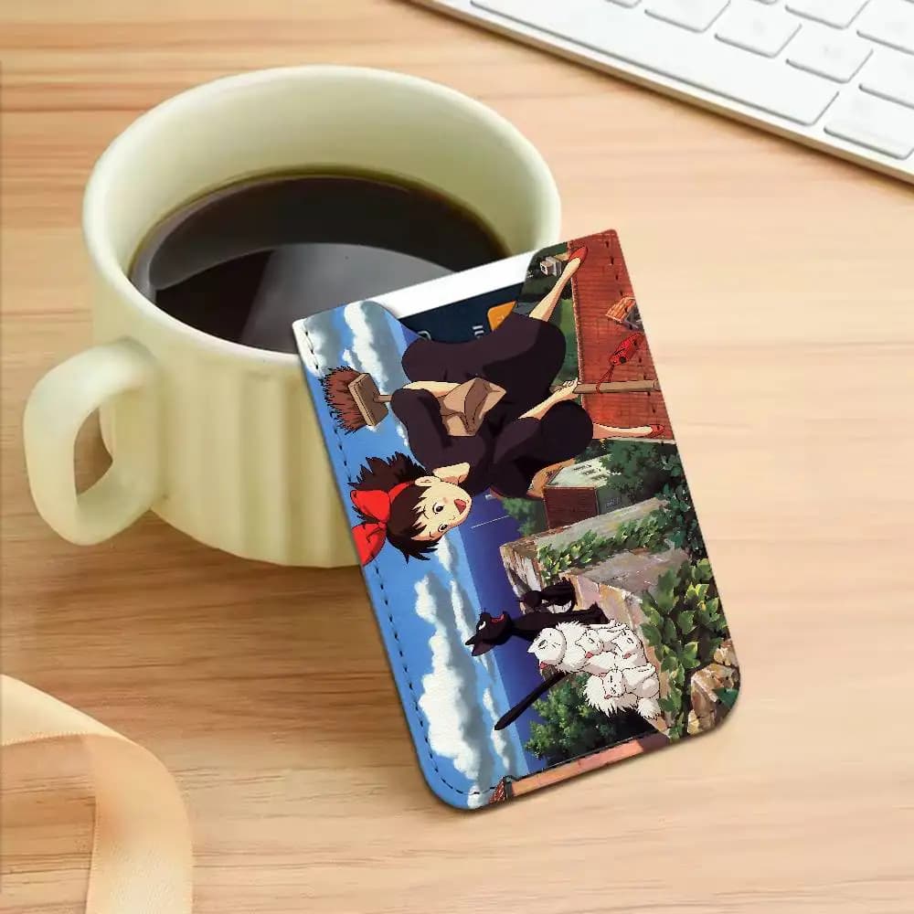 K-Kikis CARTOON D-Delivery Porte-cartes de crédit et de visite, cadeau pratique pour la conduite en 