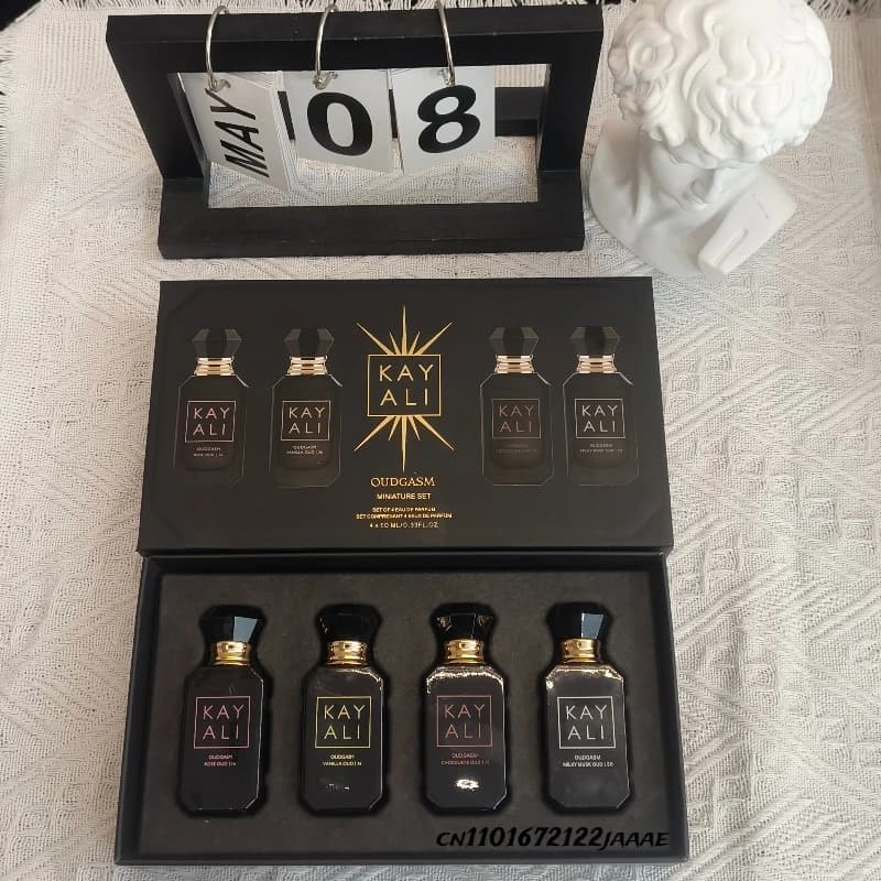 Ensemble de parfums unisexes KAYALI 4*10ml, parfum longue durée, frais, doux, élégant, floral, fruit