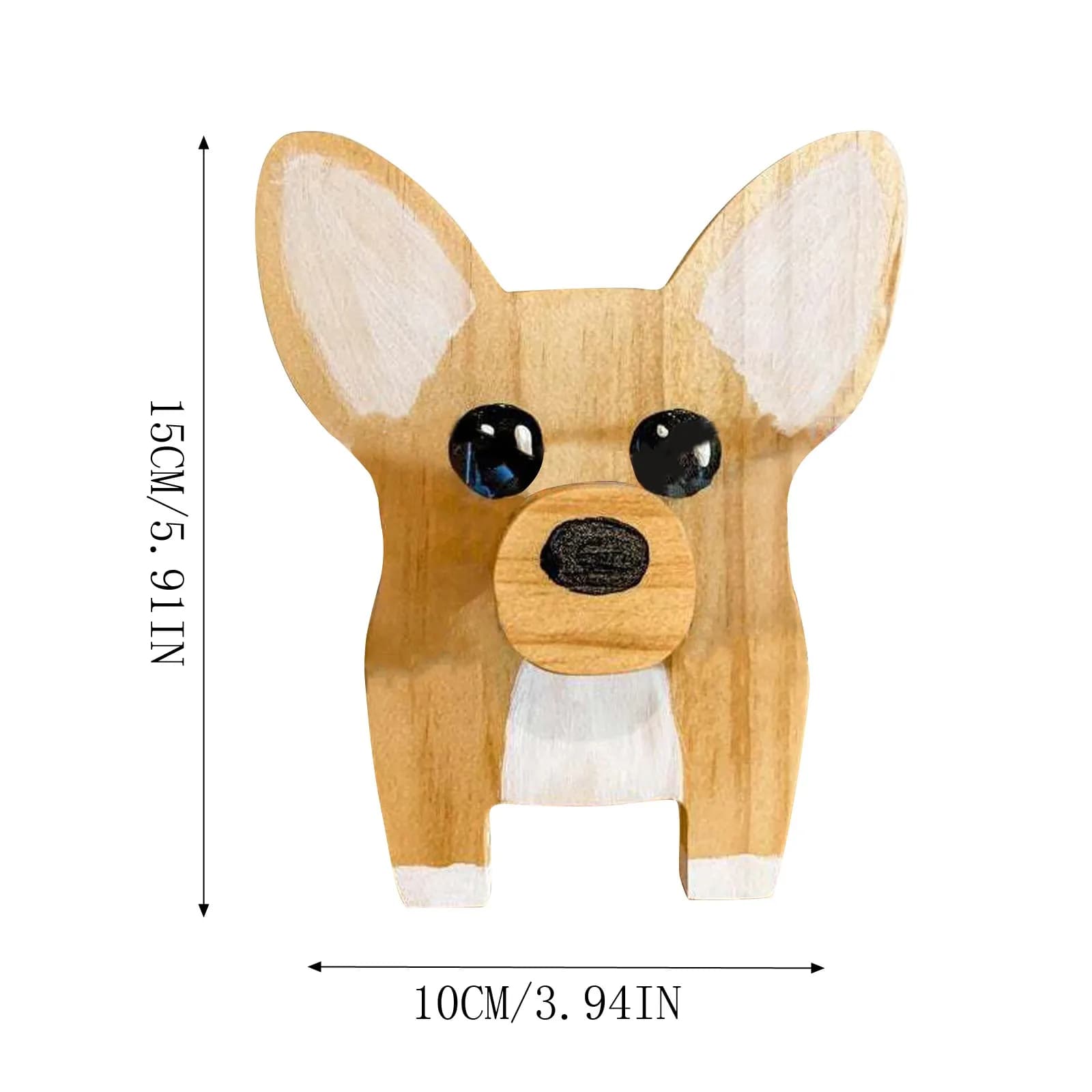 Corgi – support de lunettes pour chien, cadeau de noël, porte-lunettes en bois fait à la main, ornem