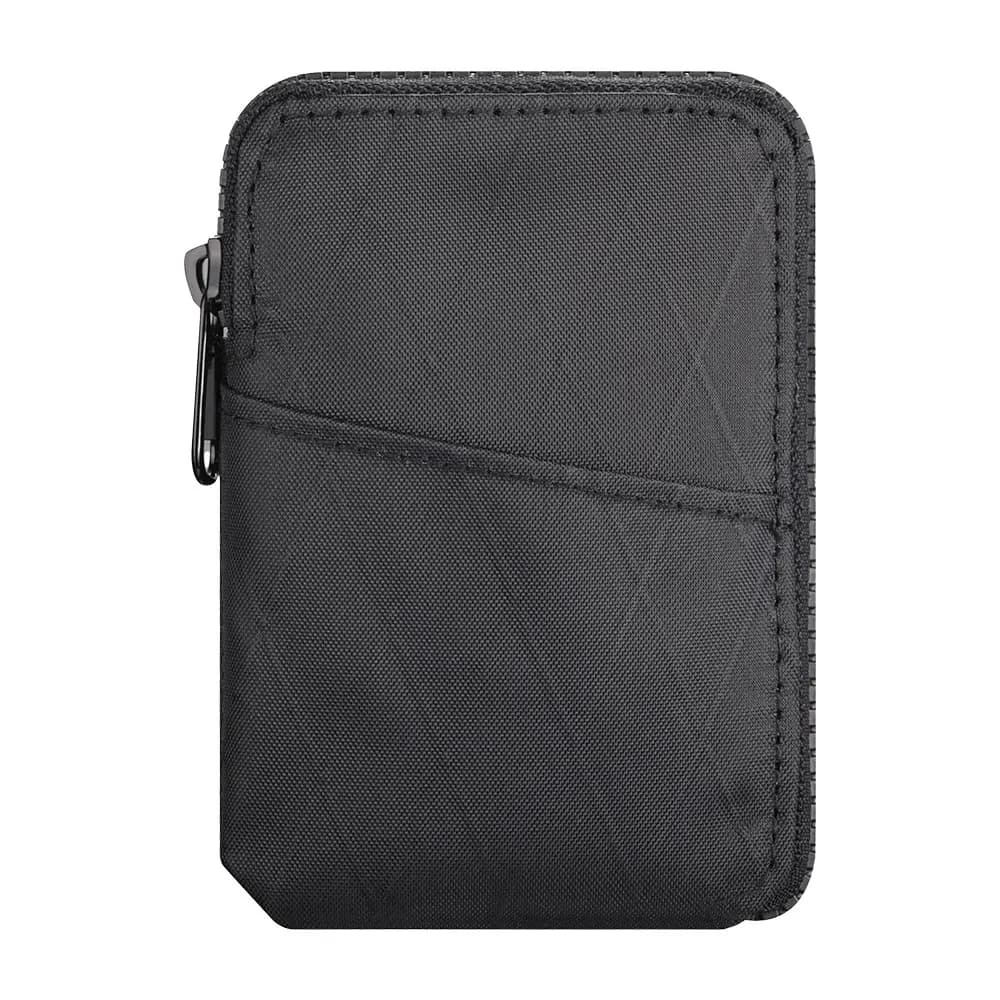 Pochette pour cartes zippée – Utilisez comme porte-cartes et pochette pour pièces de monnaie – Peut 