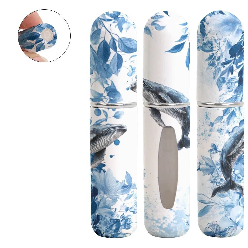 Flacon de parfum 5 ml avec pompe à parfum, mini flacon atomiseur rechargeable avec vaporisateur, réc