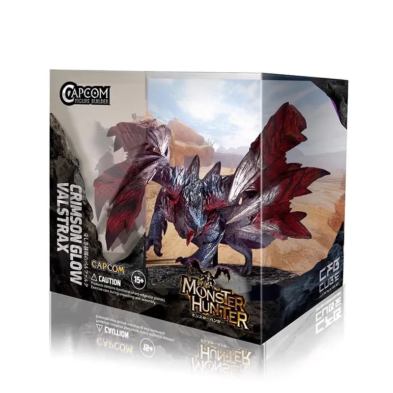 Jouets modèles de figurines de Monster Hunter, équipe de capture, BE2 Crimson Glow, Valstrax, Gore, 