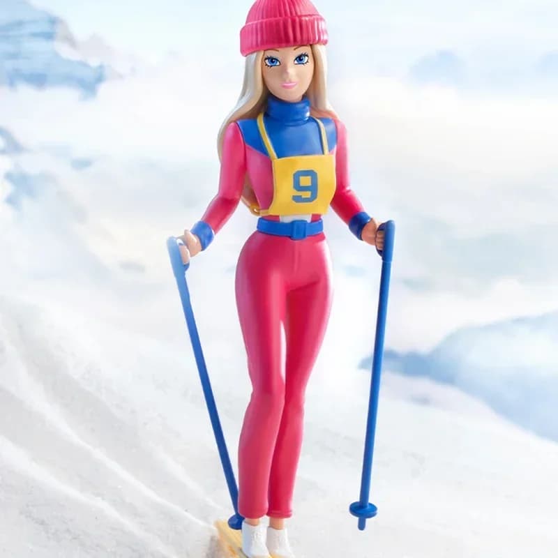 POP MART Barbie Style icône série boîte aveugle jouets Kawaii Anime figurine Surprise véritable Orig