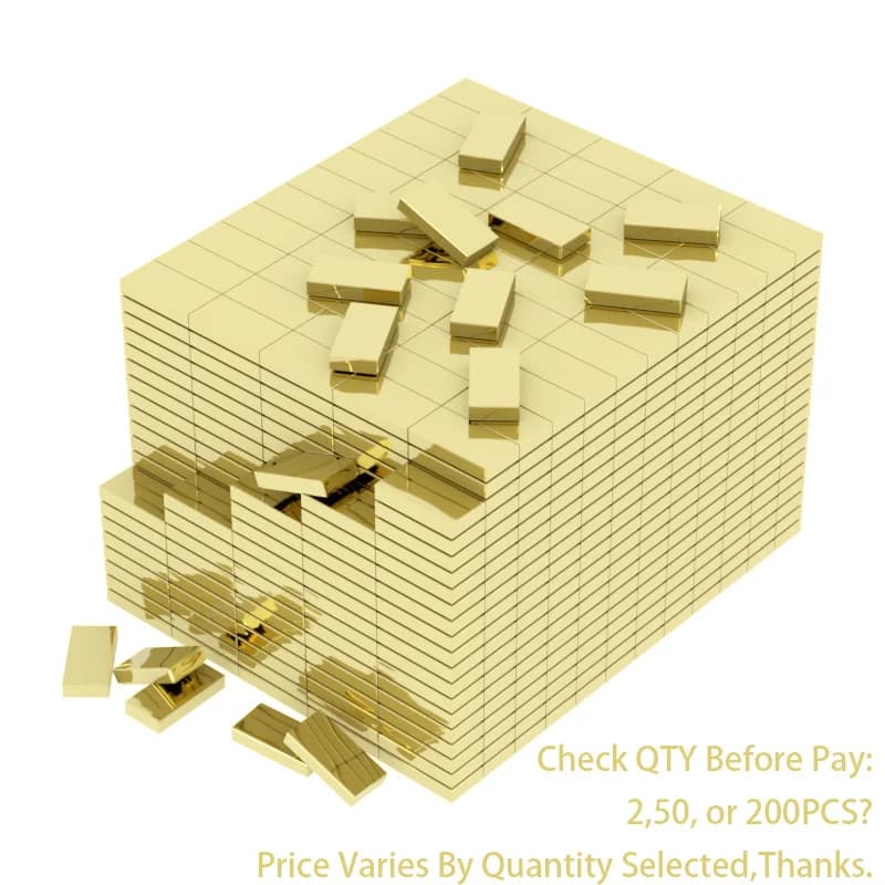 2/50/200 PIÈCES Briques de Construction MOC en Forme de Billets de Millionnaire Dollars USD, Jouets 