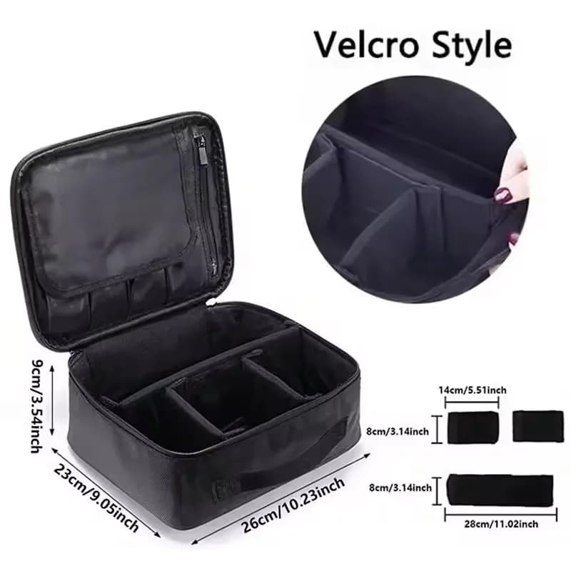 Nouveau Oxford trousse de maquillage pour femmes professionnel grande capacité voyage trousse à cosm