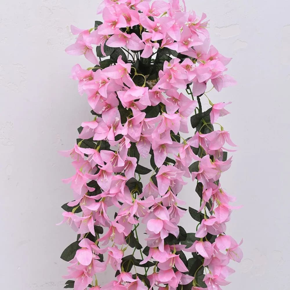 Réaliste Faux Bougainvillea résistant aux UV Faux soie fleurs artificielles plante décoration d'été 