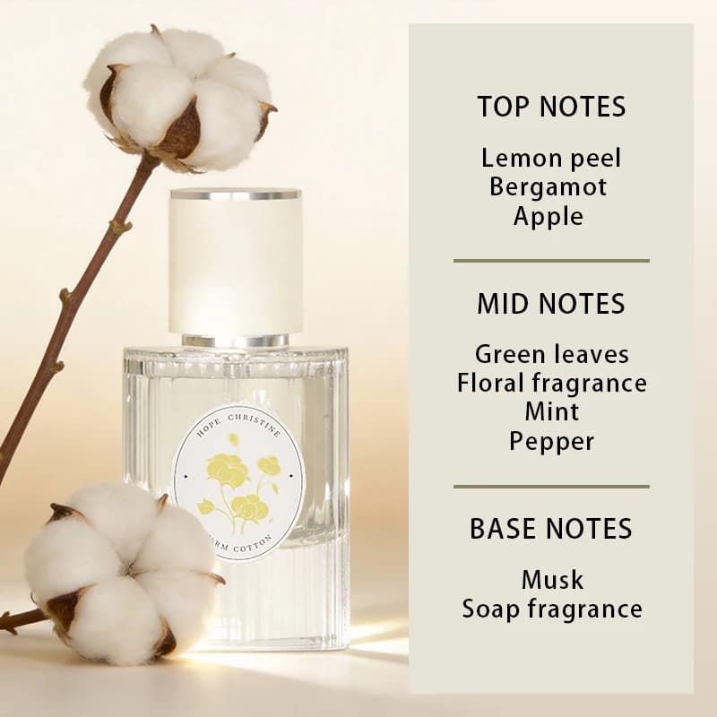 Parfums pour femmes Clean Cotton Original, parfum doux et léger, longue tenue, idéal pour le bureau,