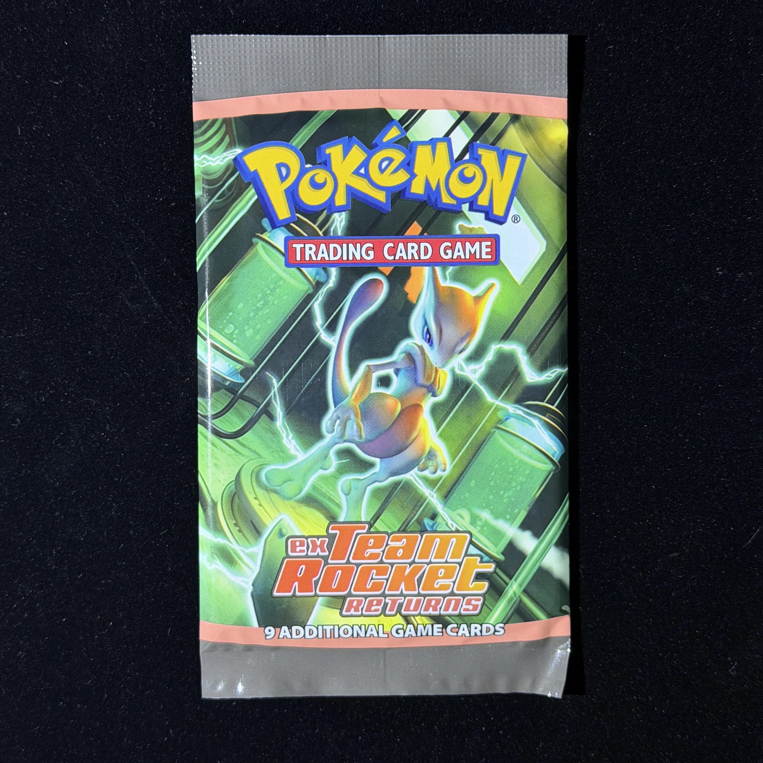 Boîte de boosters PTCG EX Team Rocket EX 2004, 36 paquets/boîte, ensemble classique vintage de l'épo