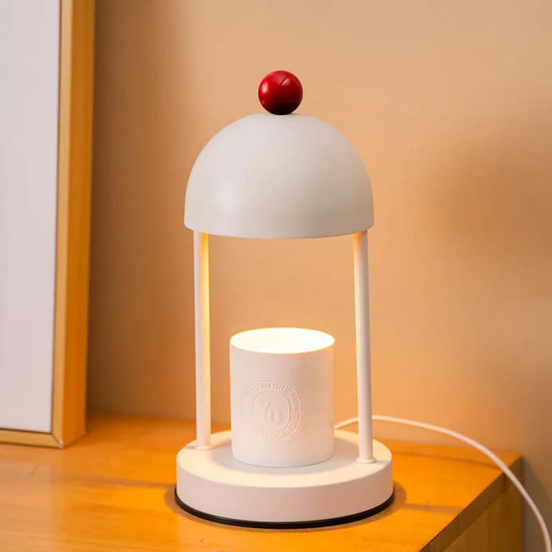 Lampe de fusion de cire élégante, veilleuse parfumée romantique pour la maison, chambre à coucher, d