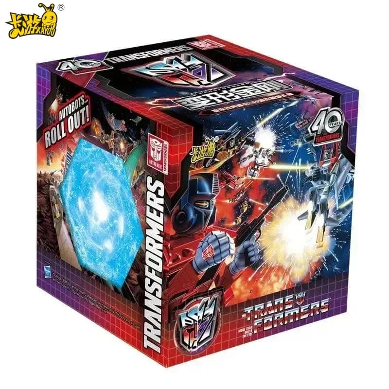 KAYOU Transformers Card 40th Anniversary Horizon Energy Gift Box Optimus Prime Grimlock Bumblebee XR