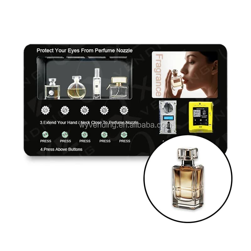 Distributeur automatique de parfum FOODLINE personnalisé pour centre commercial et rue commerçante –