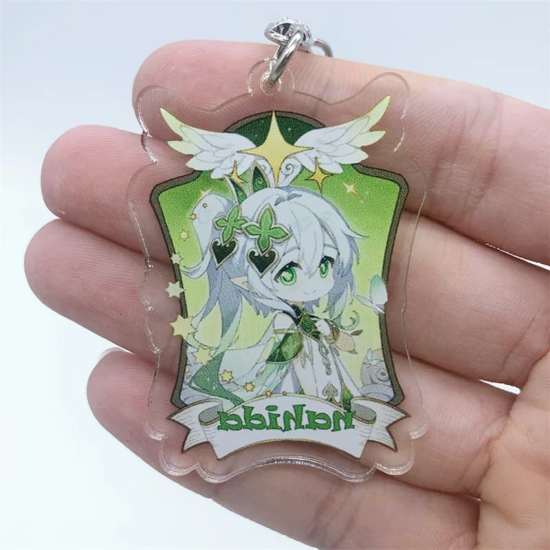 Porte-clés Genshin Impact Nahida Shikanoin Heizou Dori Beelzebul, accessoires de cosplay anime, pend