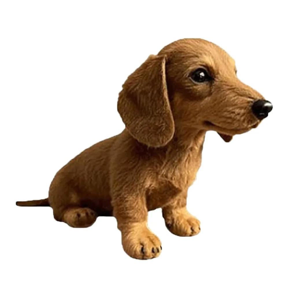Jouet en peluche chien doux, nouveau Design, imite le mouvement naturel, mignon, cadeau en peluche, 